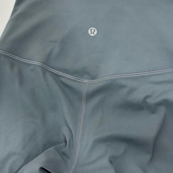 Lululemon Align High-Rise Crop 21" Nulu Leggings Belgian Blue Size 4 - Picture 3 of 9
